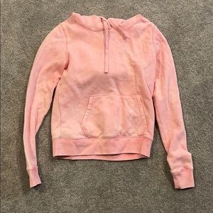 Bright pink Victoria’s Secret Pink hoodie